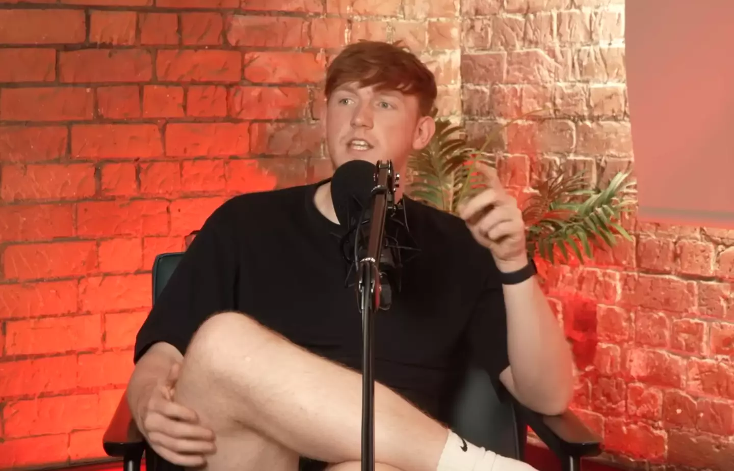 Angry Ginge spoke about his family history (YouTube / Off Stream)