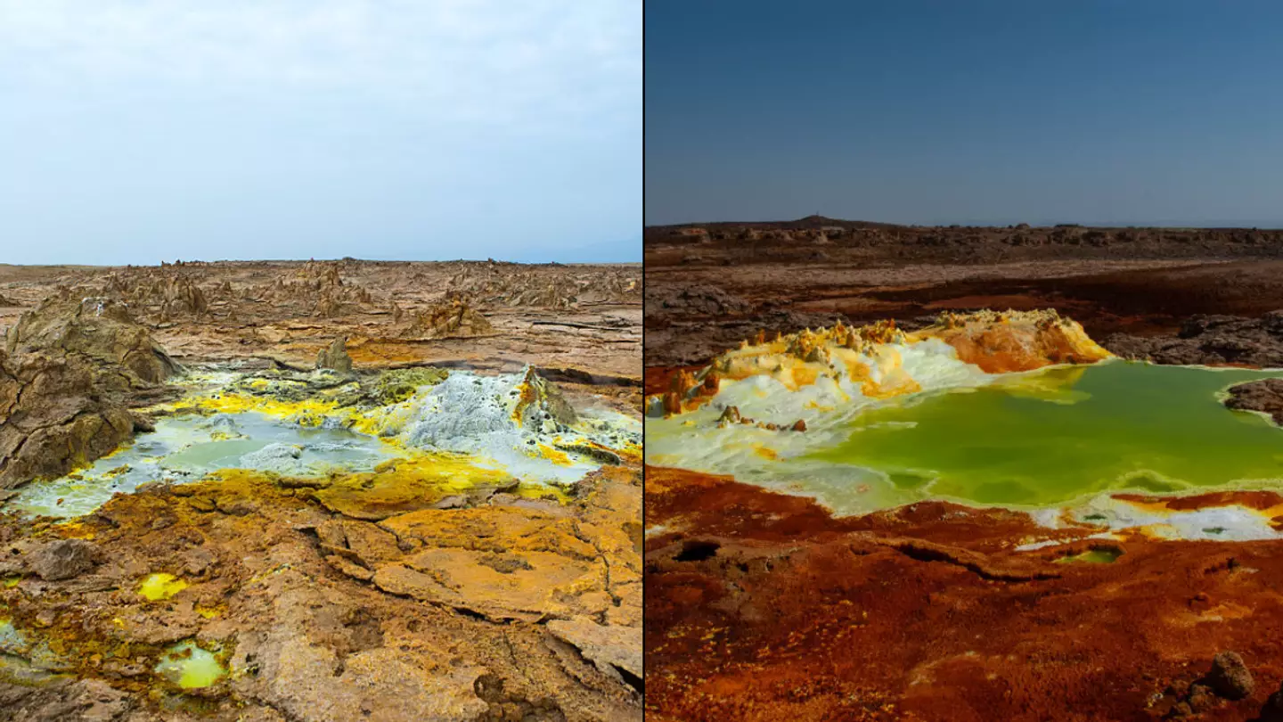 'Killer lake' can cause you to choke on the air near it and is surrounded by dead animals