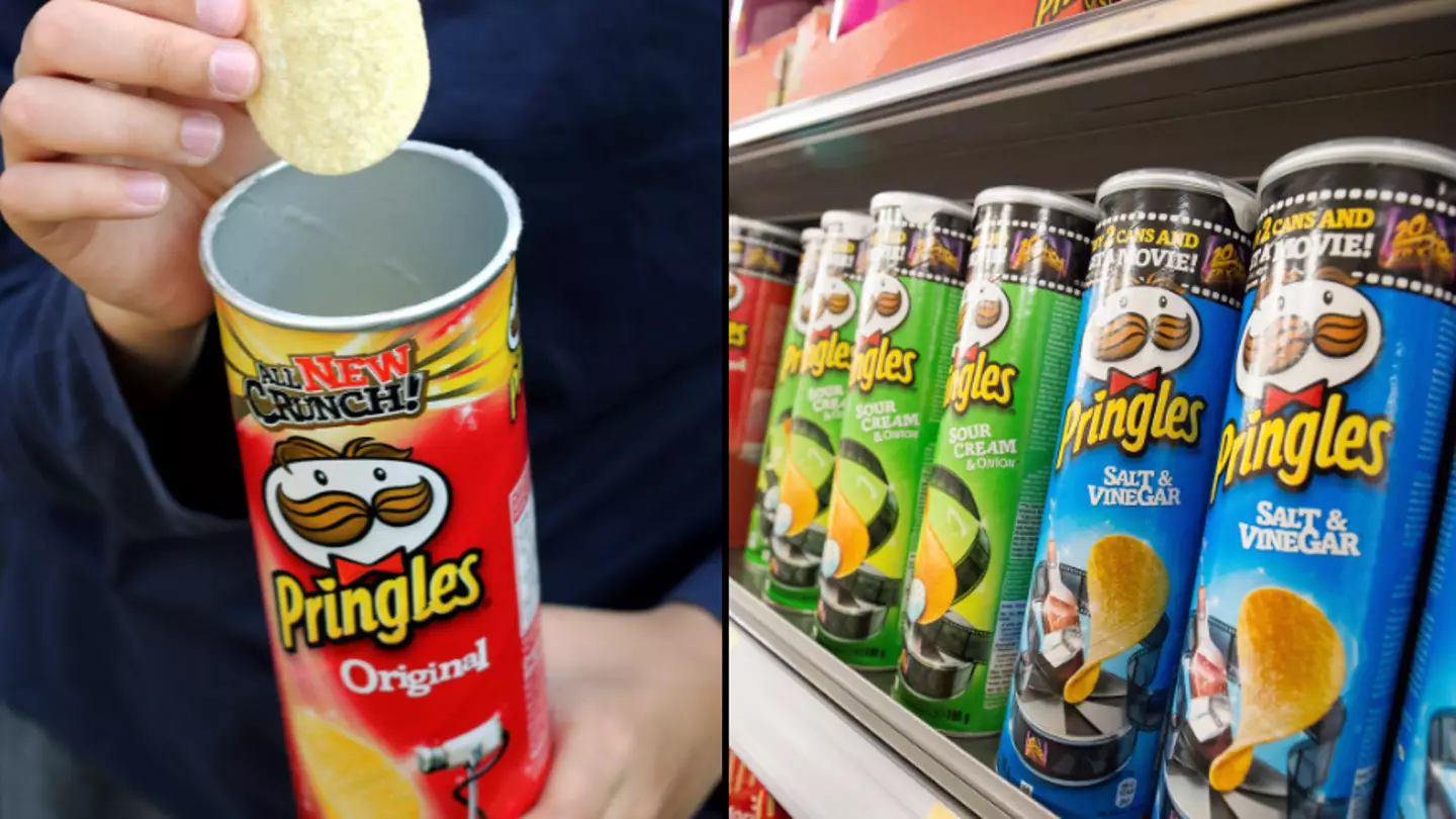 The inventor of the Pringles can was cremated and buried in one of them