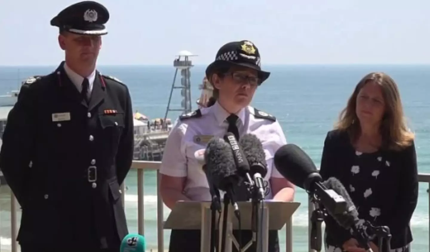 Dorset Police Chief Constable Rachel Farrell said there was no suggestion that pier jumping or jet skis were involved in their deaths.