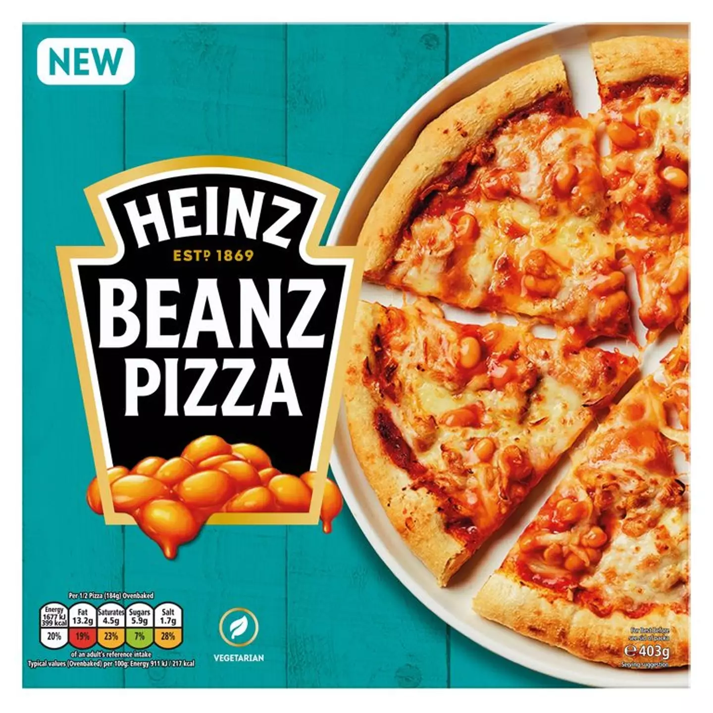 The iconic Heinz Beanz Pizza has returned.