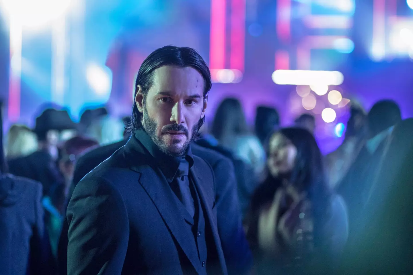 Keanu Reeves as John Wick.