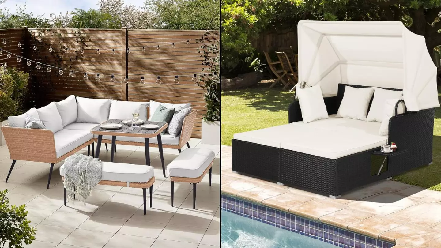 Outdoor garden furniture has prices slashed on Amazon just in time for bank holiday weekend