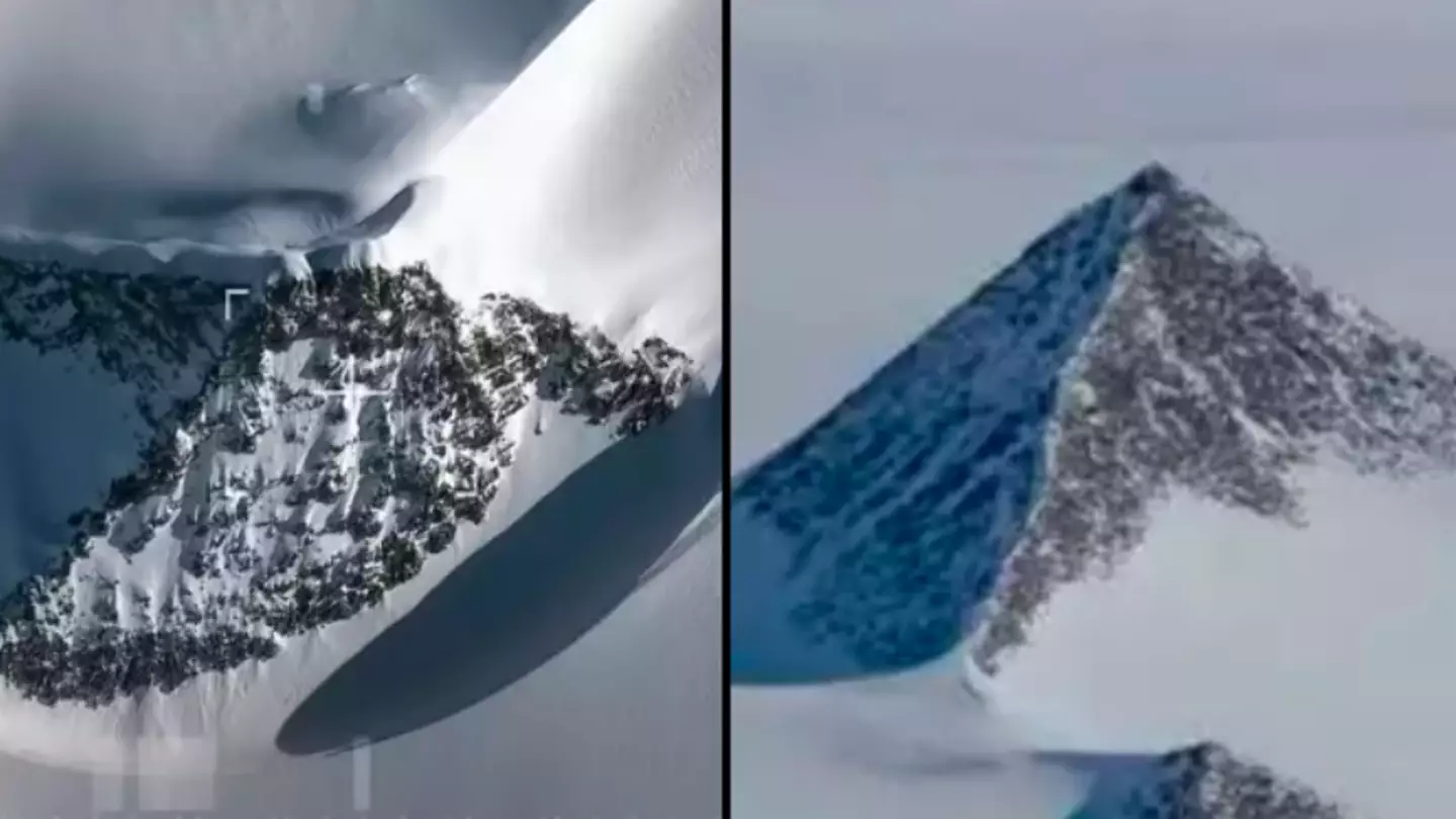 Truth behind mysterious ‘pyramid’ discovered in Antarctica