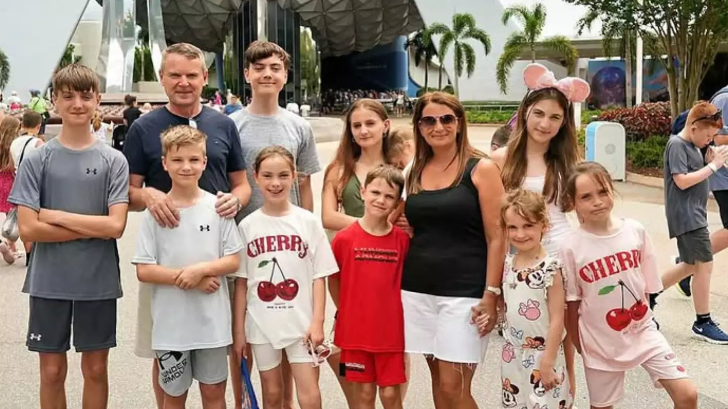 Mum of UK's biggest family spoke out about holidays as they are in court over £52,000 Disney World trip