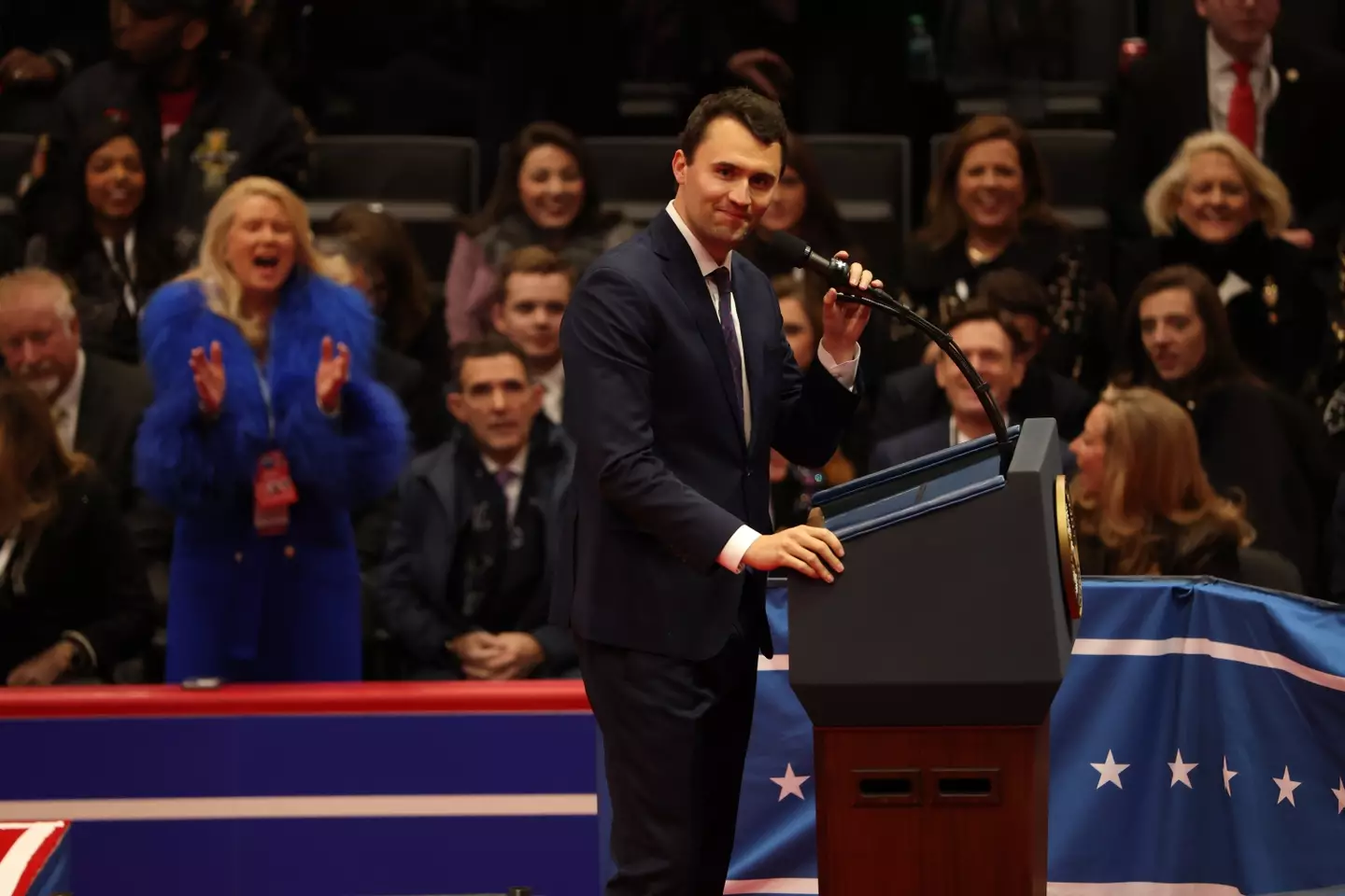 Kirk is a well-known ally of Trump. (Justin Sullivan/Getty Images)