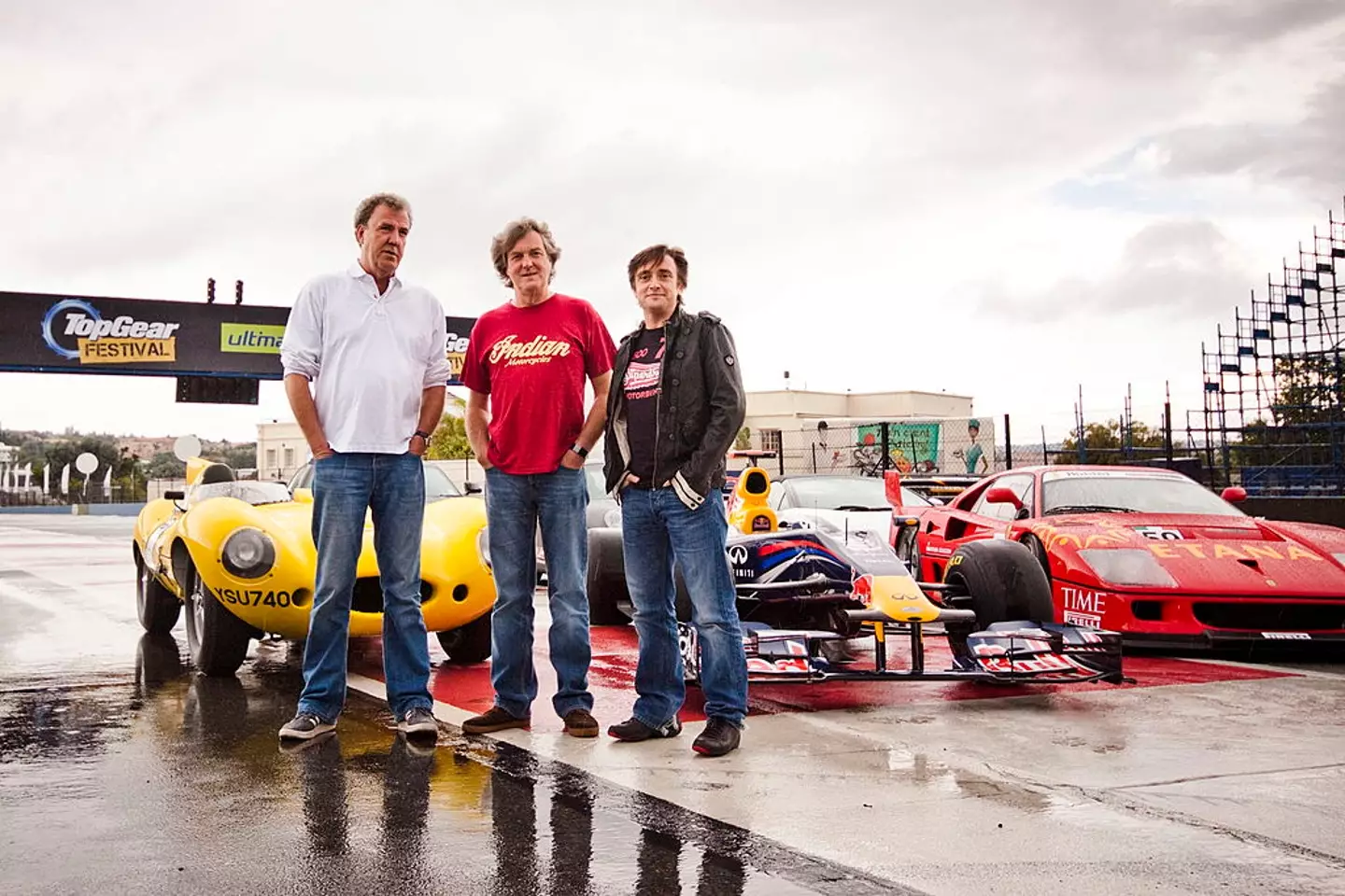 Clarkson, May and Hammond became the famous trio we know and love today through Top Gear. (Wayne Coetzee/Gallo Images/Getty Images)