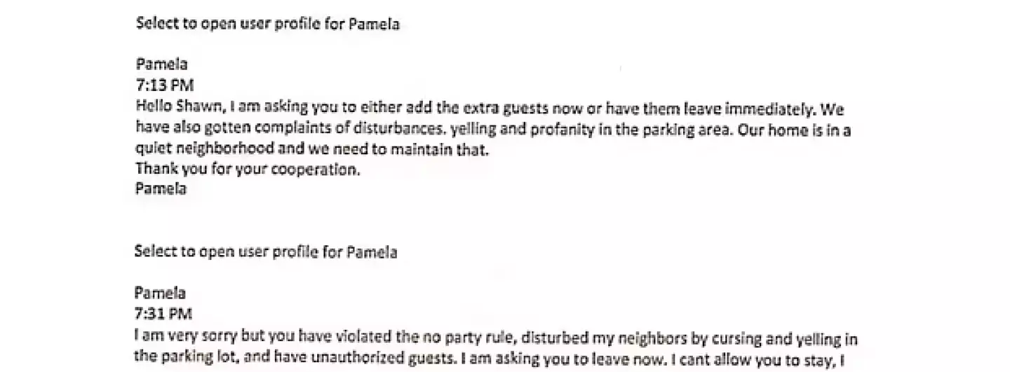 Fohler tried to get in contact with Mackey over his additional guests.