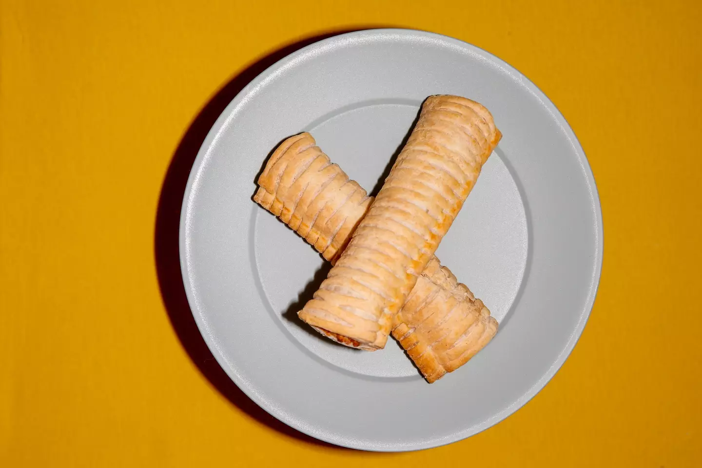 Food development has brought us to that wonderful place where vegans can also enjoy the joys of a sausage roll.