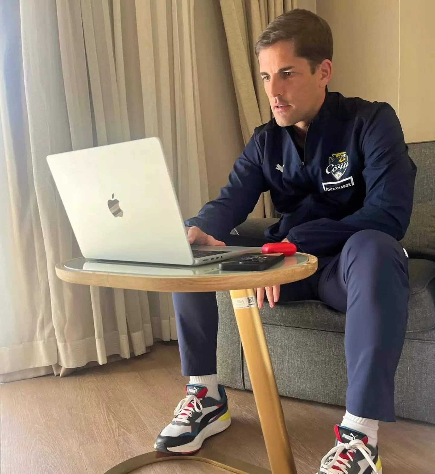 Andrei Orlov has claimed that Moreno's use of the AI chatbot led to his sacking (Instagram/@robertmoreno)