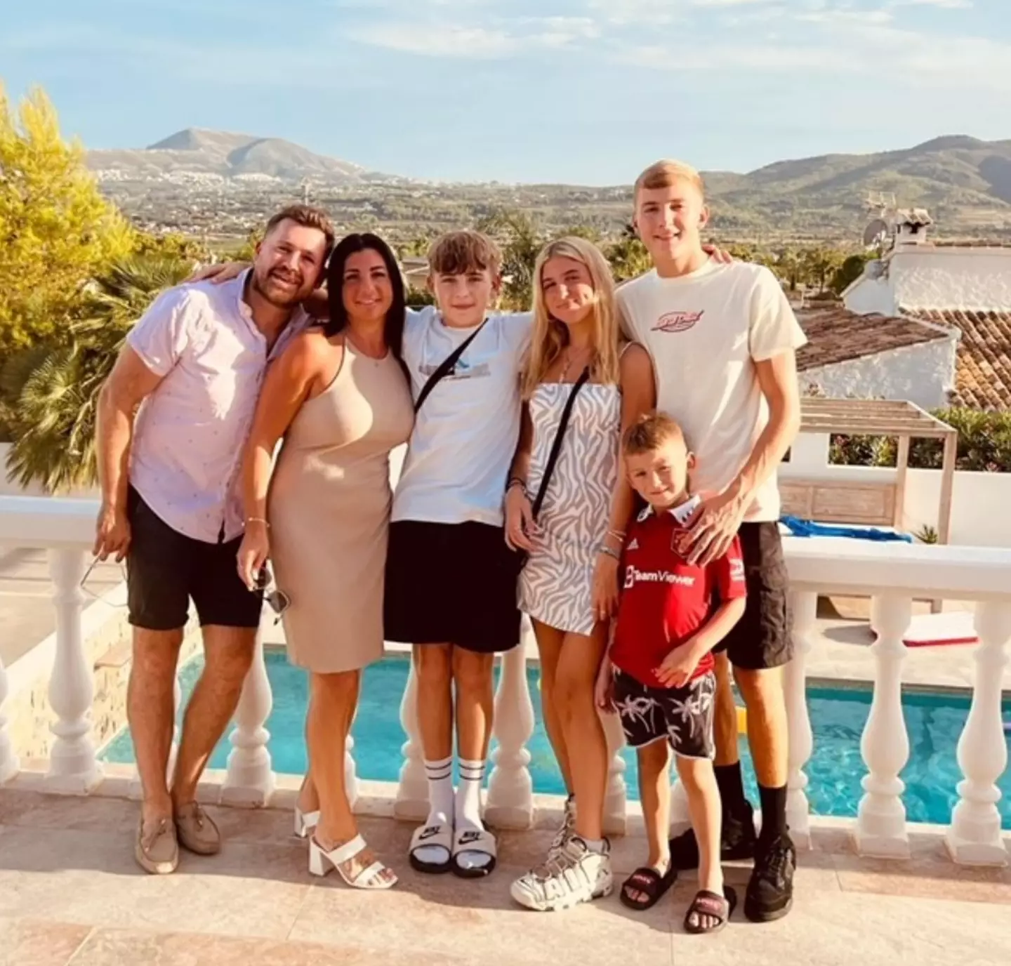 Somehow, Graham's status as Britain's biggest game show winner was quickly discovered so he and the family went abroad for a few weeks (Supplied)