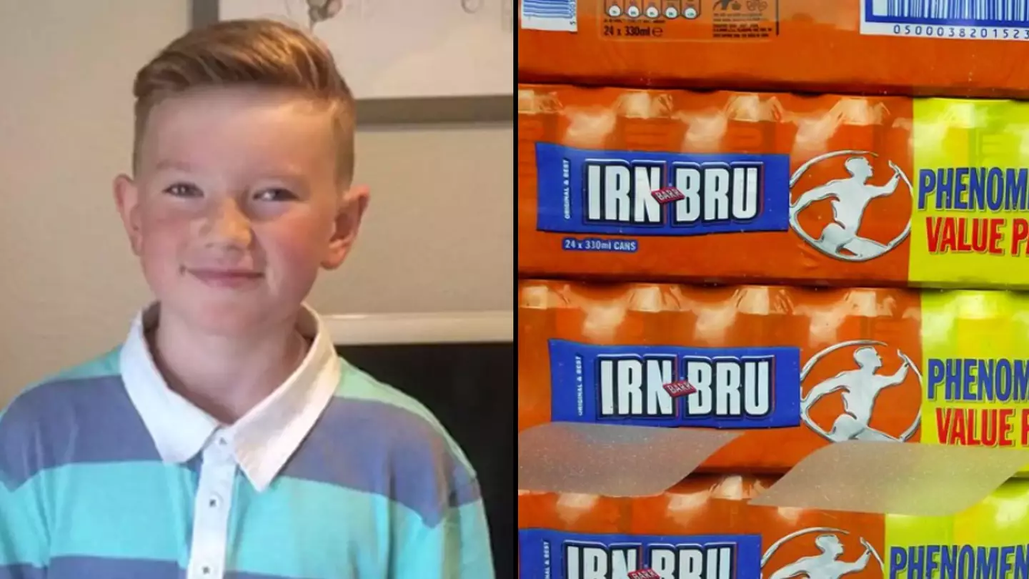 Alex Batty's gifts from first proper Christmas in six years includes 24 cans of Irn-Bru