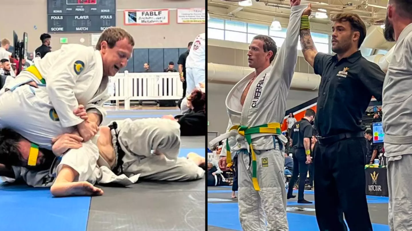 Mark Zuckerberg wins after competing in his first ever Jiu Jitzu competition