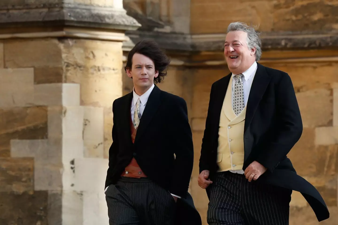 Stephen Fry and Elliott Spencer married in 2015 (Adrian Dennis - WPA Pool/Getty Images)