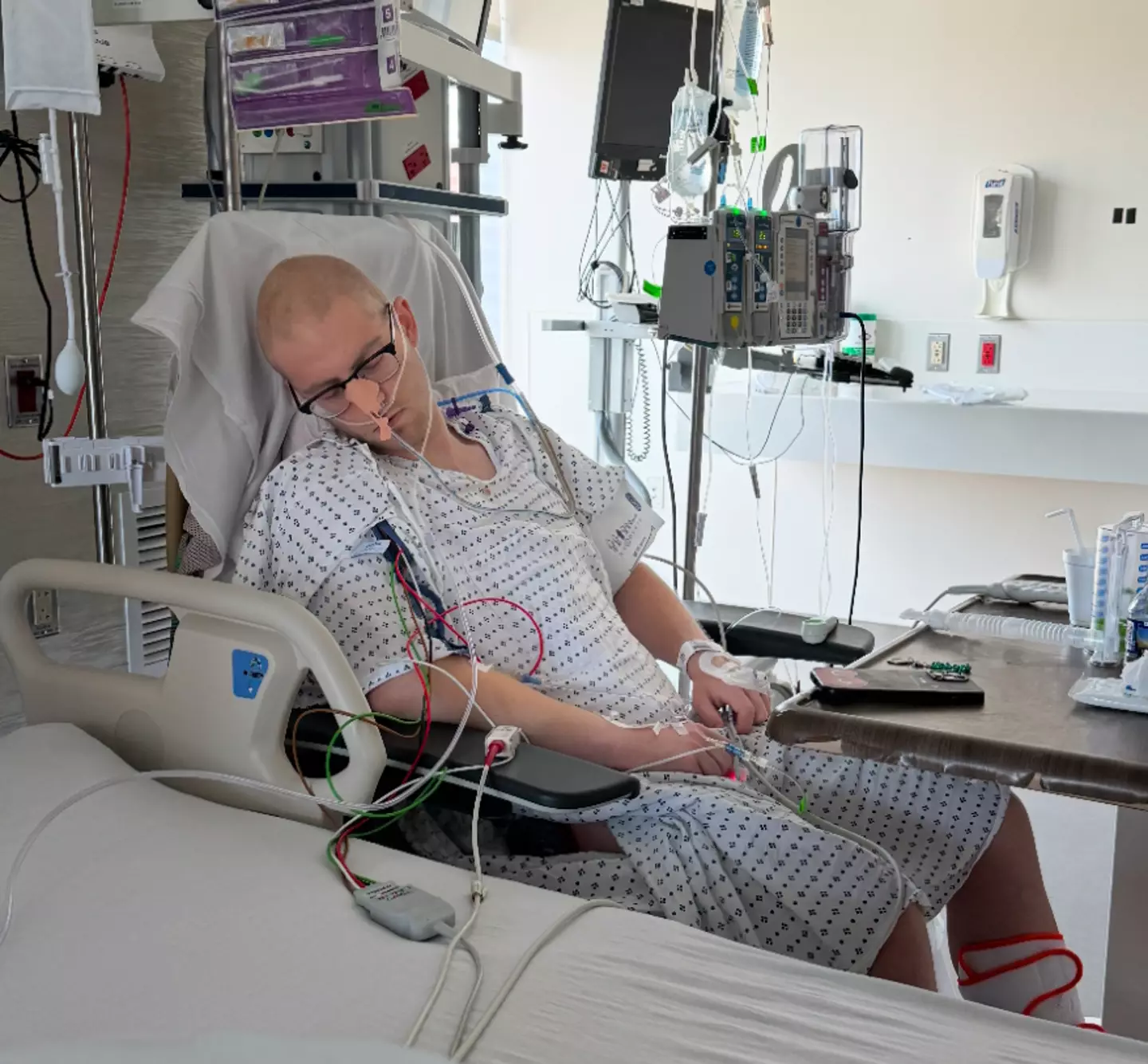 He would later receive a stage 3C testicular cancer diagnosis (The Patient Story)