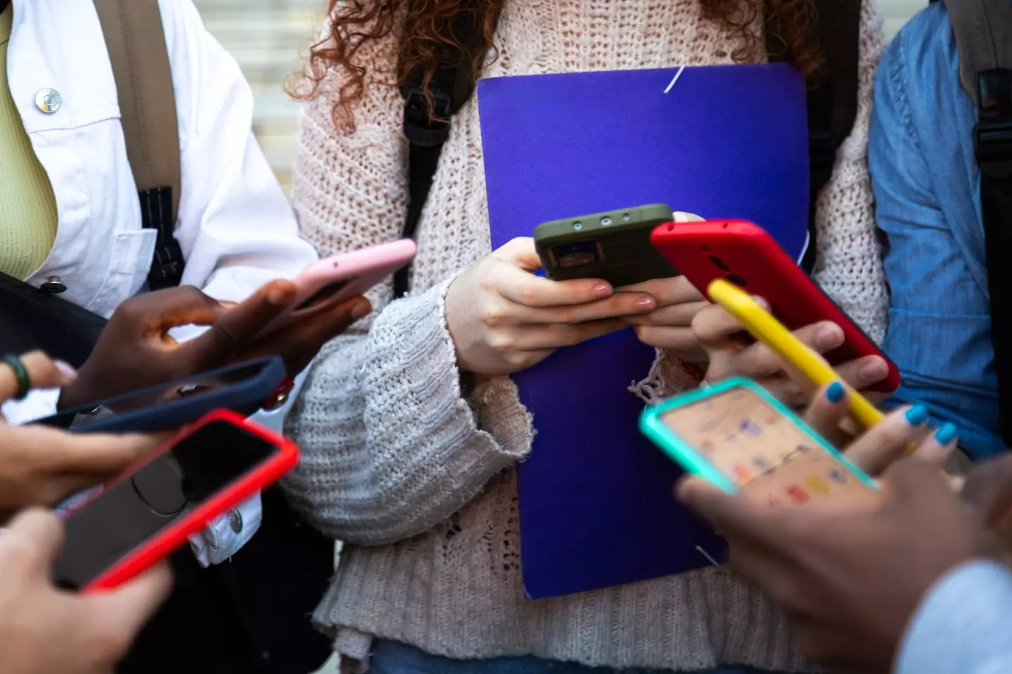 Nottinghamshire Police have revealed what slang terms you should look out for on your child's devices (Getty Stock Image)