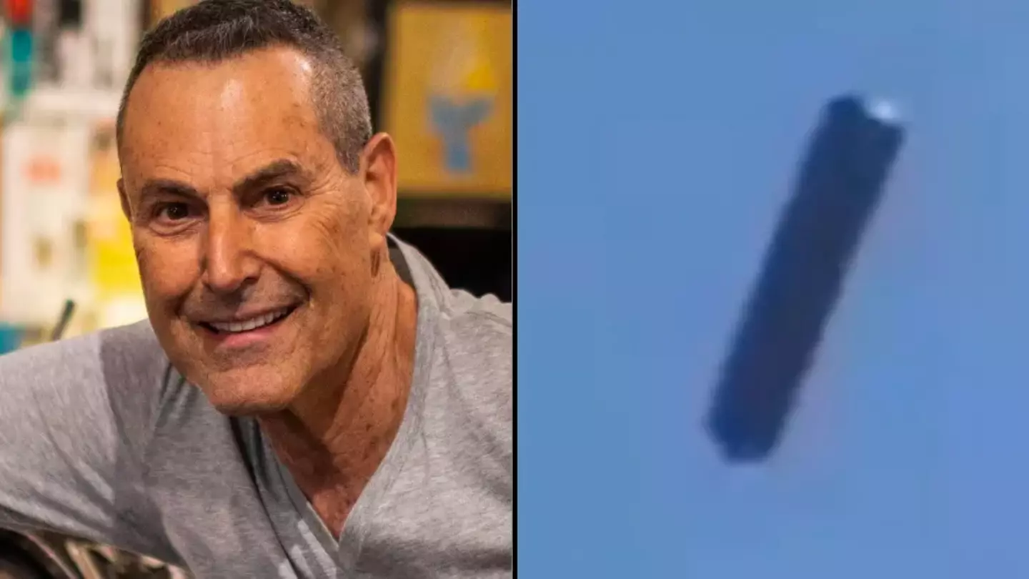 Uri Geller shares 'UFO' video claiming aliens are watching us