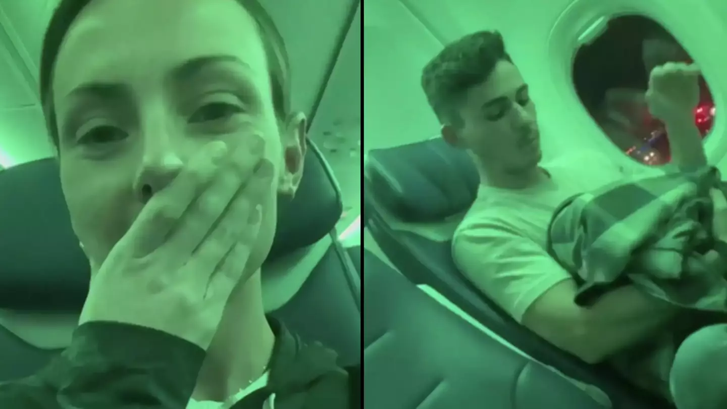 Couple revealed their ‘genius’ plan to stop passengers from sitting next to them on a flight