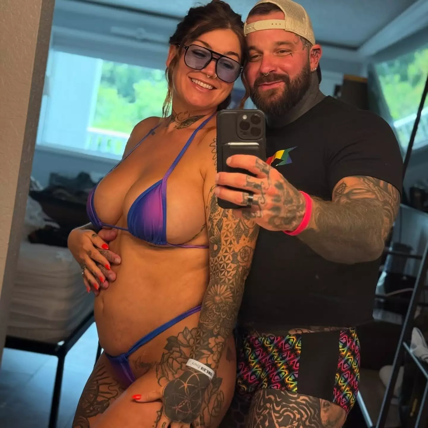 Durden came out as bi a year and a half into the relationship (Instagram/@wethedurdens)