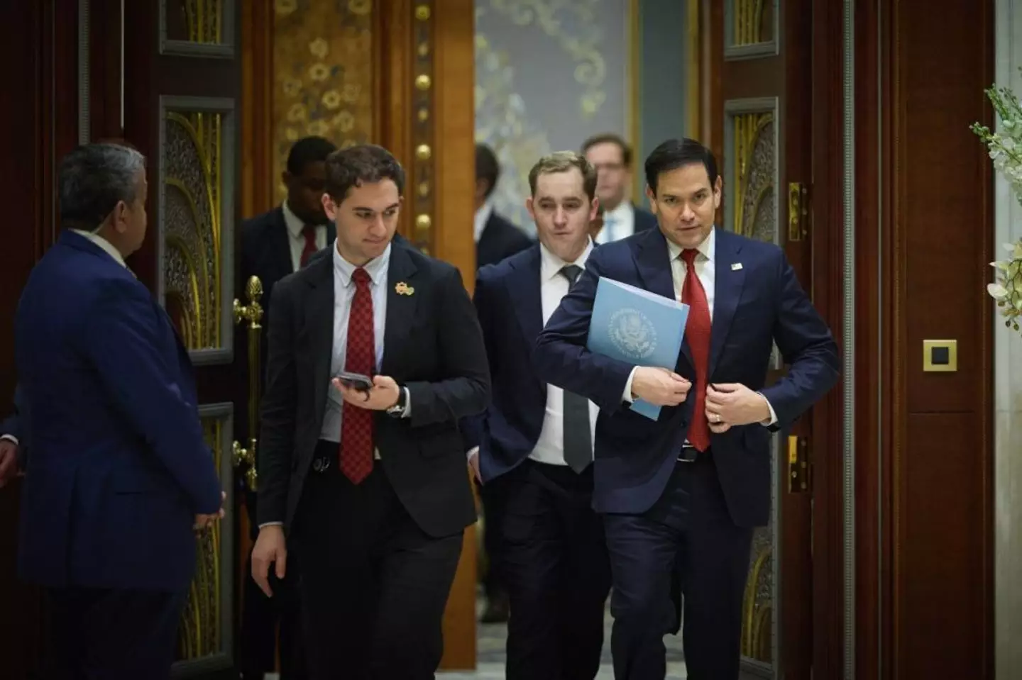 US Secretary of State Marco Rubio gave the update after productive talks between the two nations (Ukrainian Presidency / Handout/Anadolu via Getty Images)