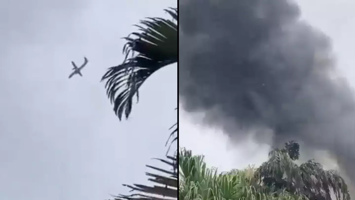 Airline issues statement after there were no survivors on plane carrying 61 people that crashed when losing control mid-air