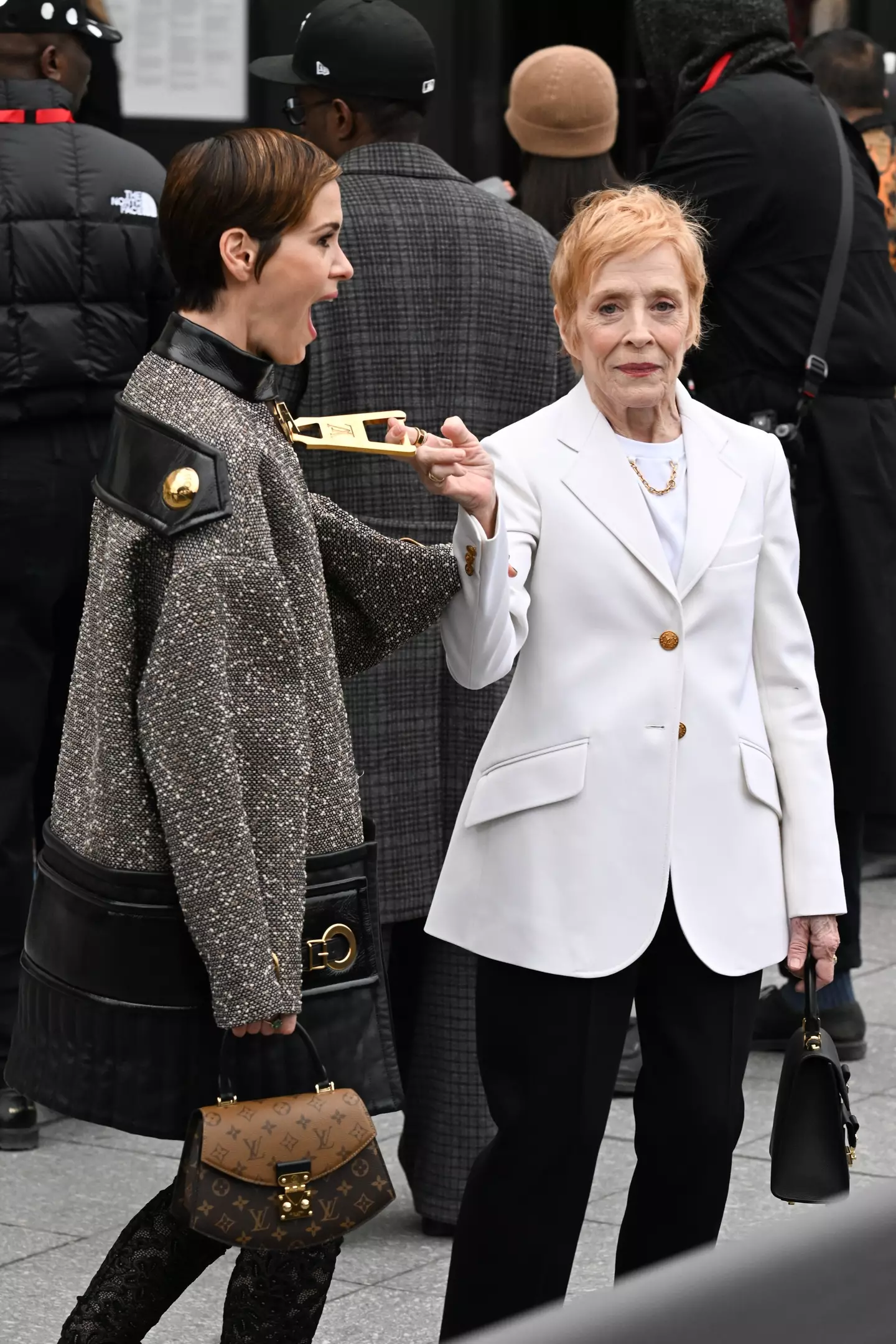 Paulson and Taylor have been dating since 2015.