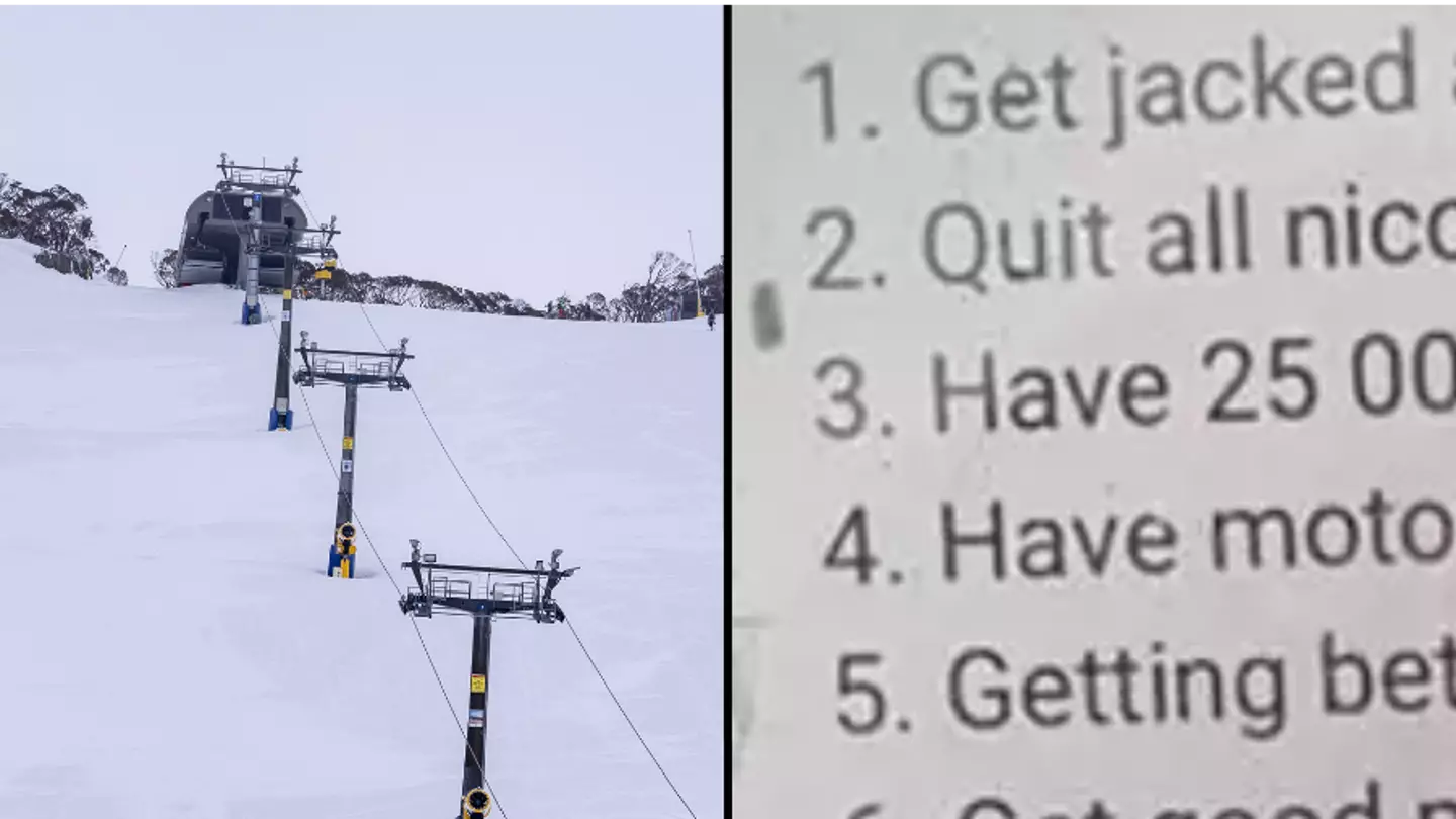 Ski resort responds after man’s lost phone exposes bizarre embarrassing checklist