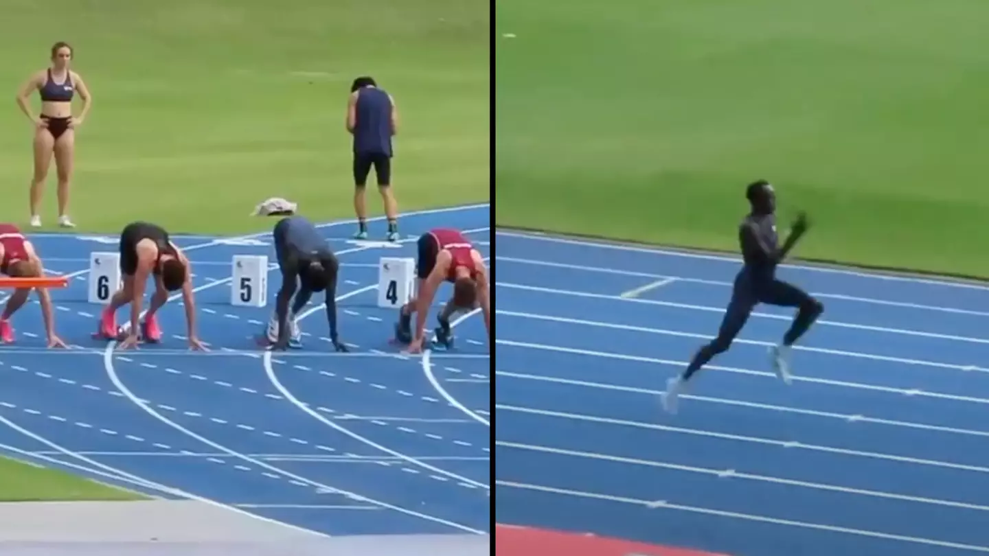 Fans convinced Australian sprinter, 16, is future world record holder after mind-blowing 100m race goes viral