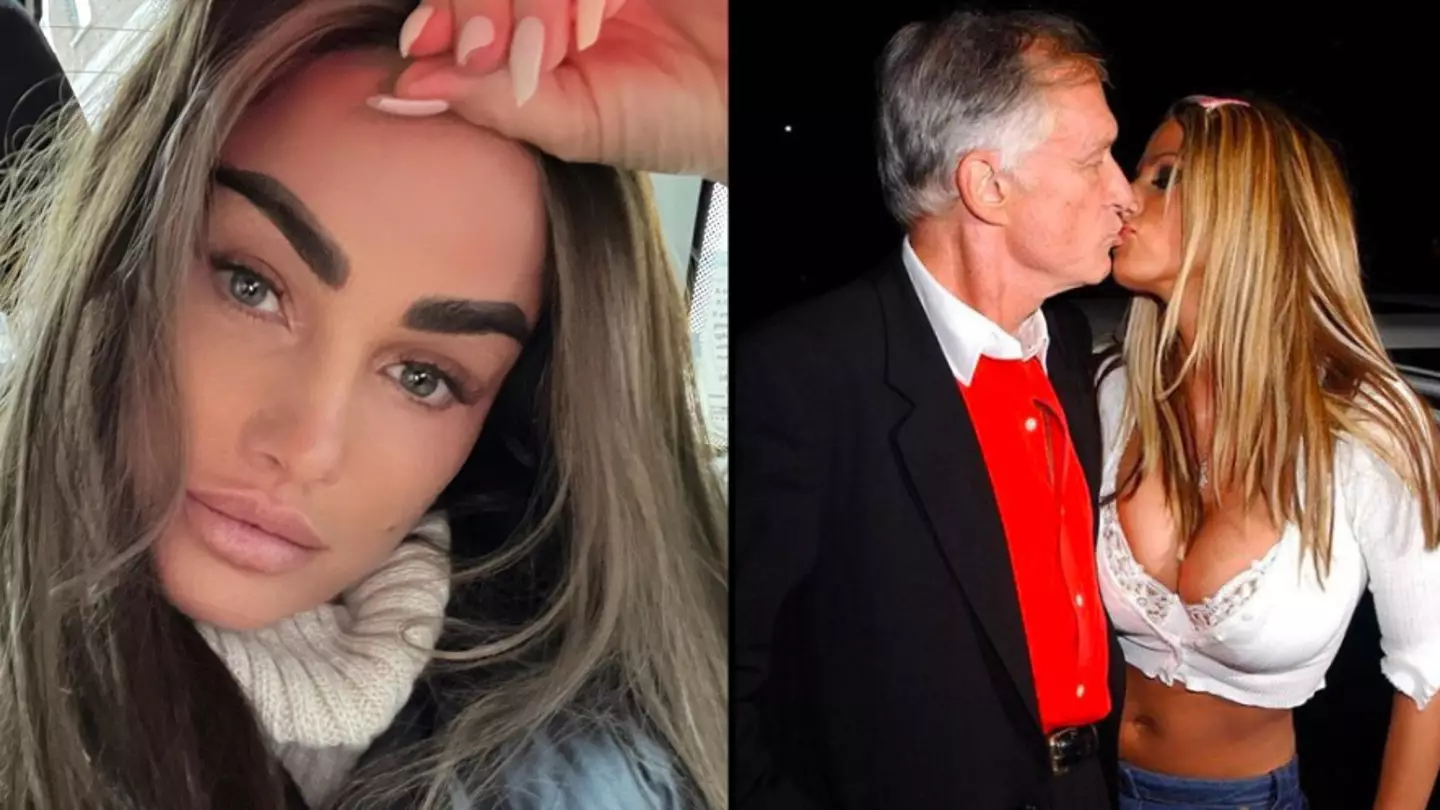 Katie Price kissed Hugh Hefner and said living with him was a ‘dream come true’