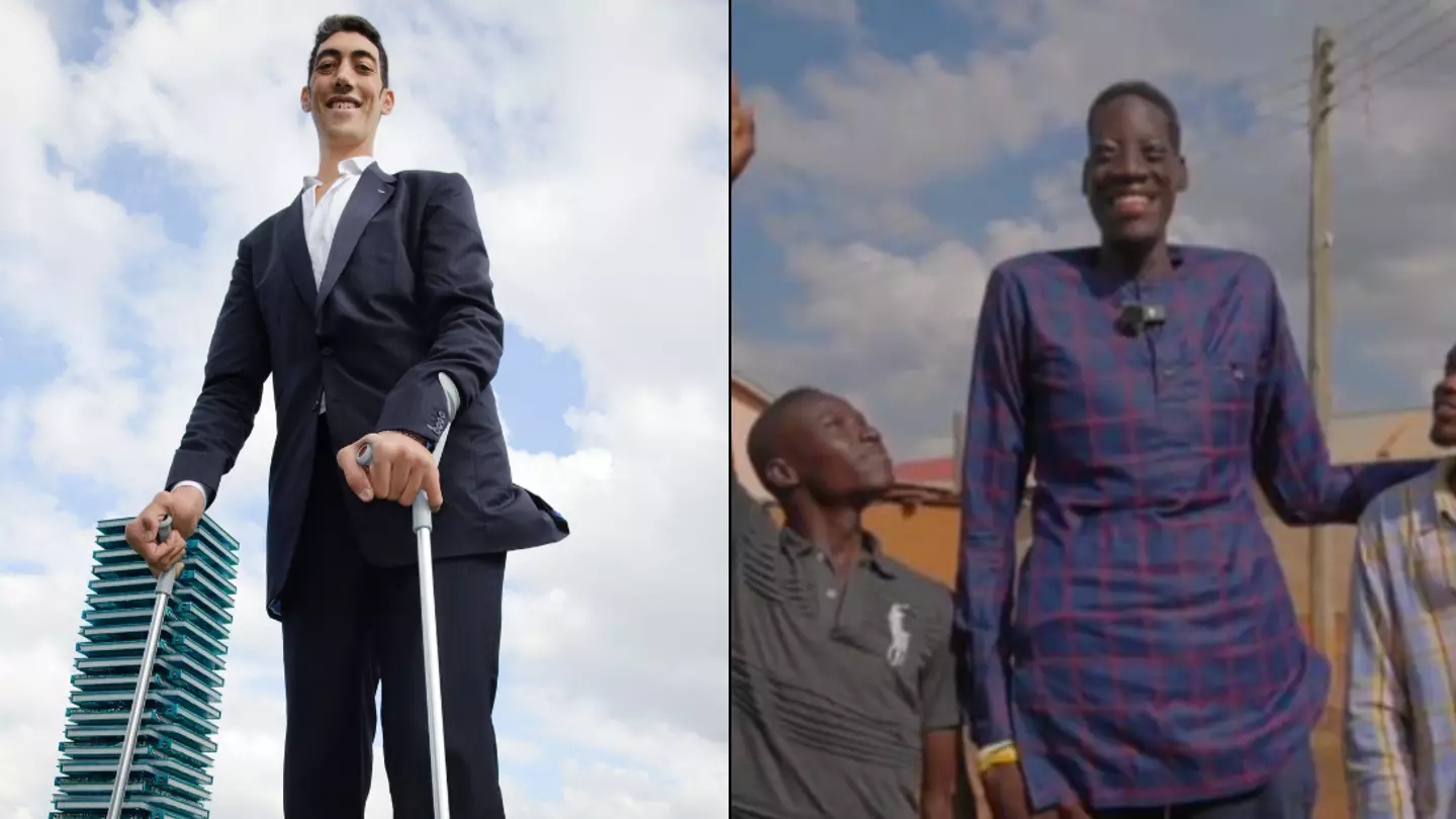 New challenger emerges for the tallest man on Earth causing huge dispute