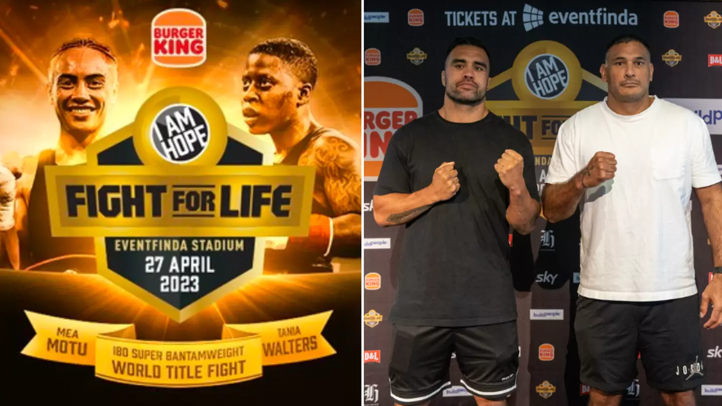 World title fight plus big-name celebs headline stacked Fight for Life 2023 event