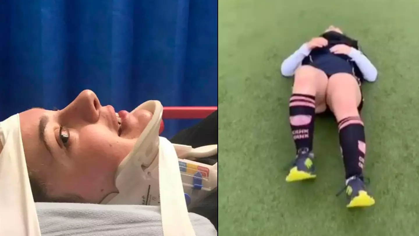 Teenager warns others after breaking neck doing viral TikTok challenge