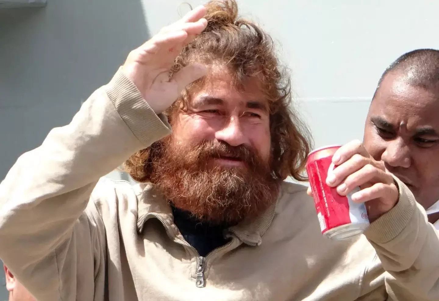 Fisherman Salvador Alvarenga was stranded out at sea for 438 days (HILARY HOSIA/AFP via Getty Images)