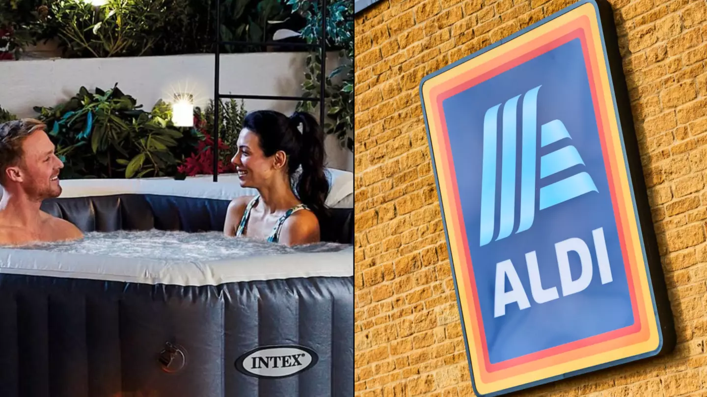 Aldi's Sell Out Hot Tub Is Back On Sale