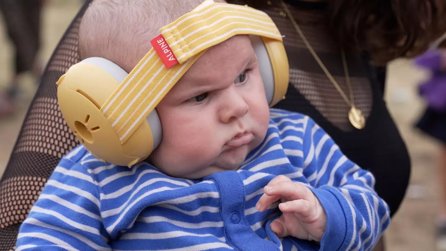 The baby enjoyed Annie Mac's set (PA)