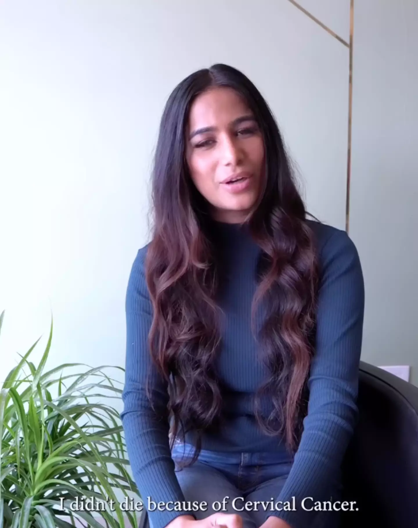 The star revealed she faked her own death.