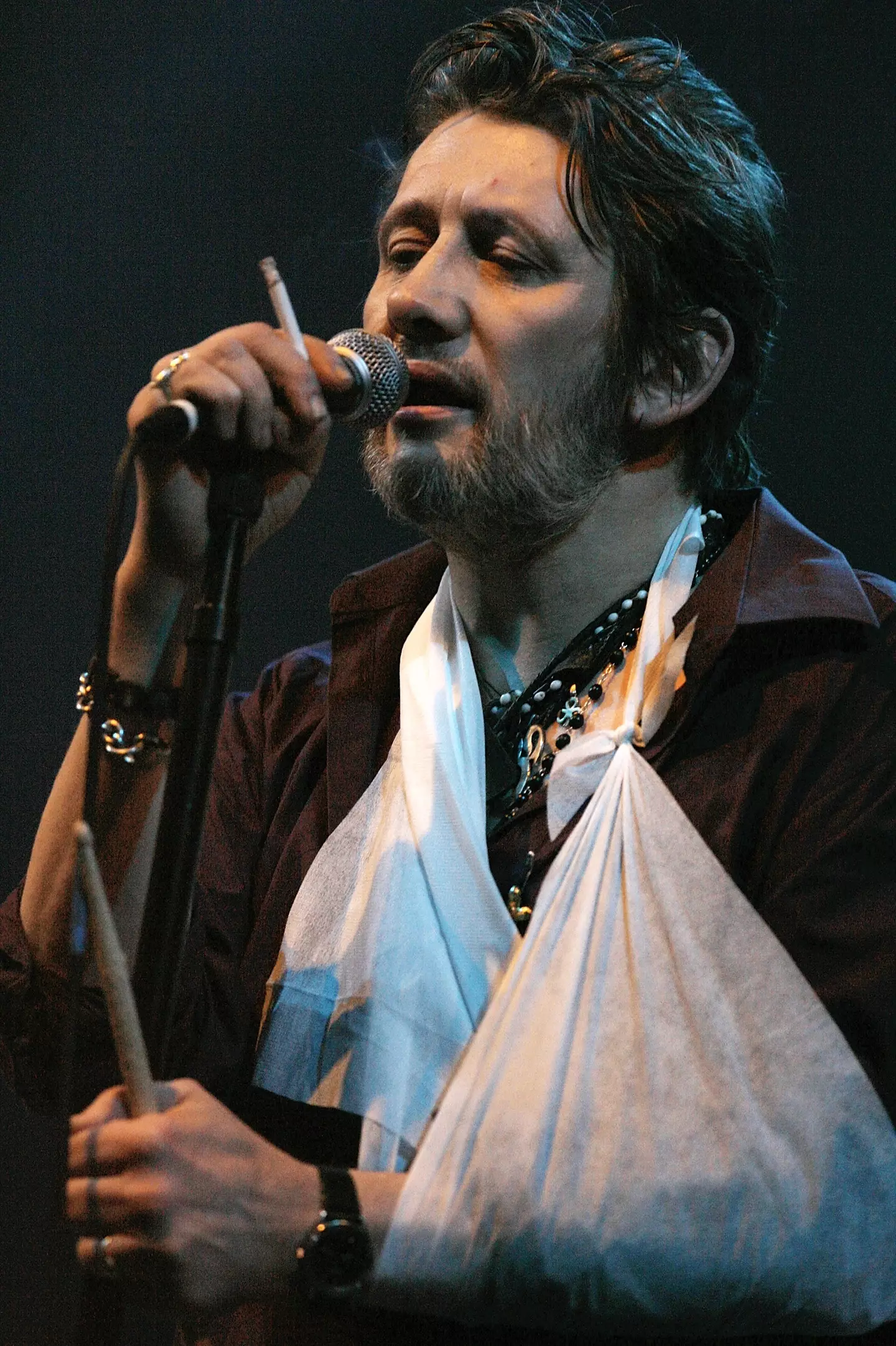 Shane MacGowan's lyric has been swapped out in recent years.