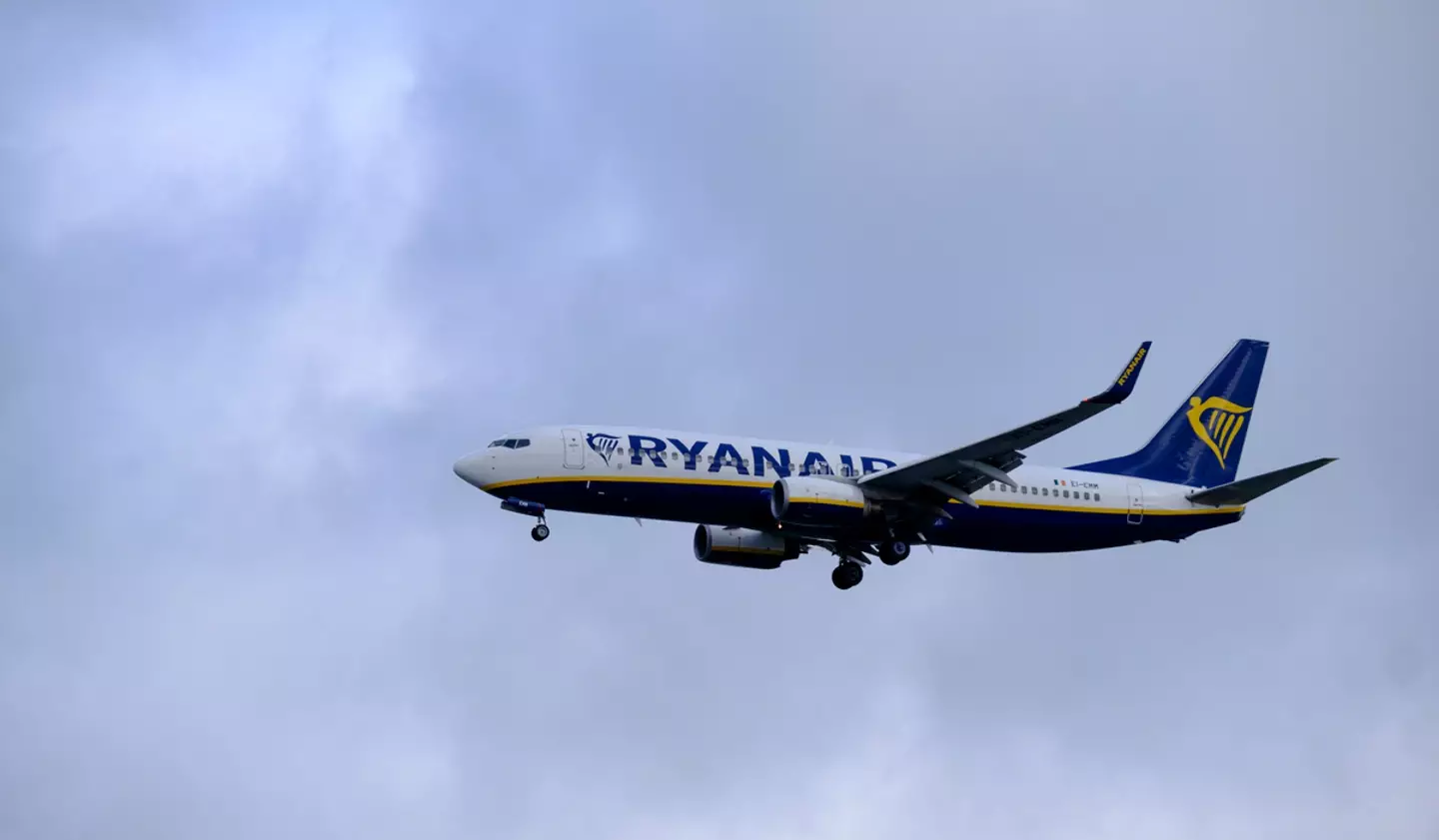 A passenger has died on a Ryanair flight to the UK.