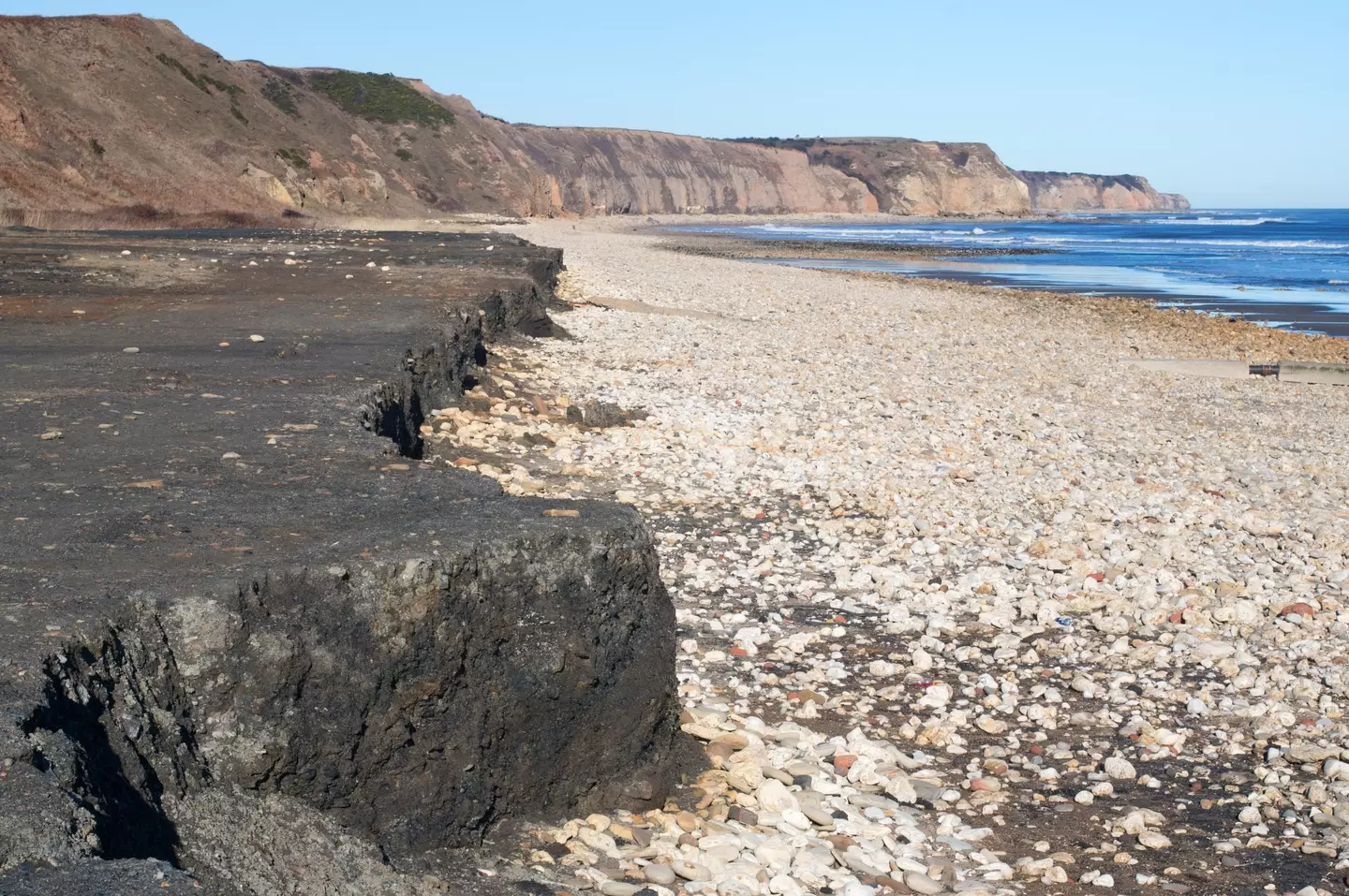 It might be a 'ghost town' but at least you can make it to the seaside.