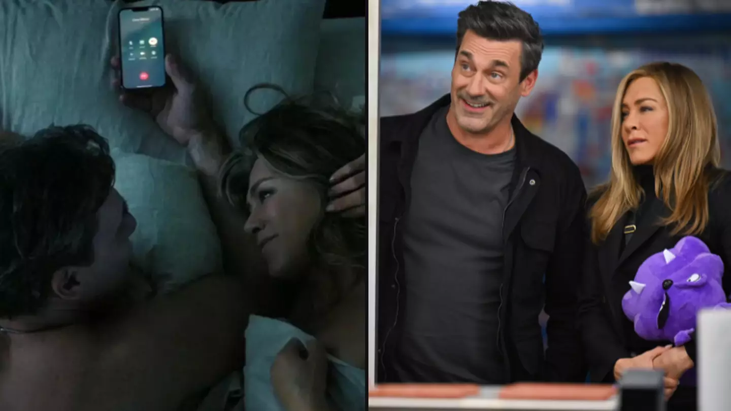 Jennifer Aniston explains what it was like filming completely naked scene with Jon Hamm