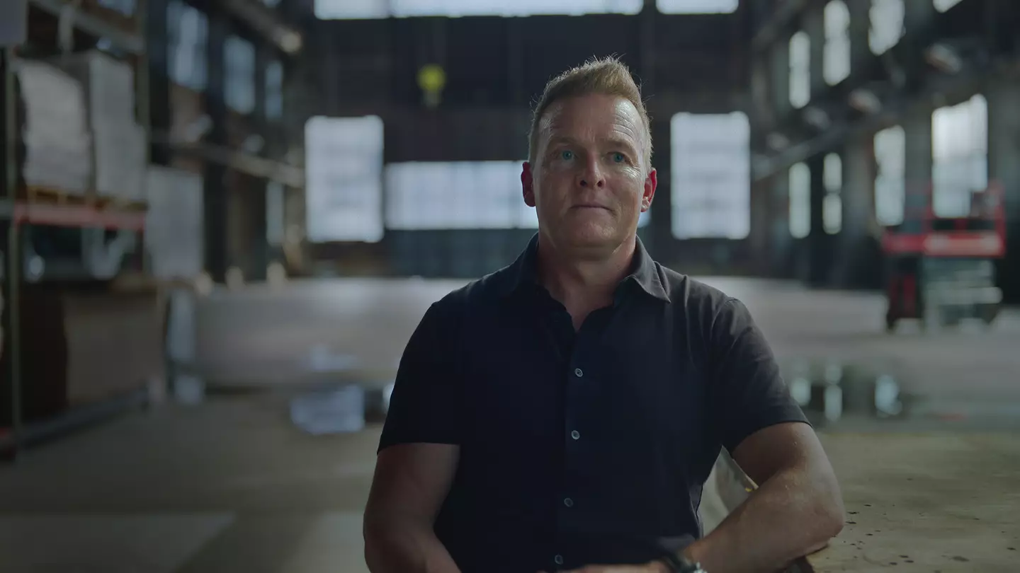 David Lochridge, an experience pilot and diver (Netflix)