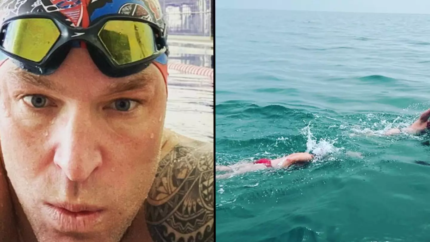 Man goes missing during charity swim across Channel