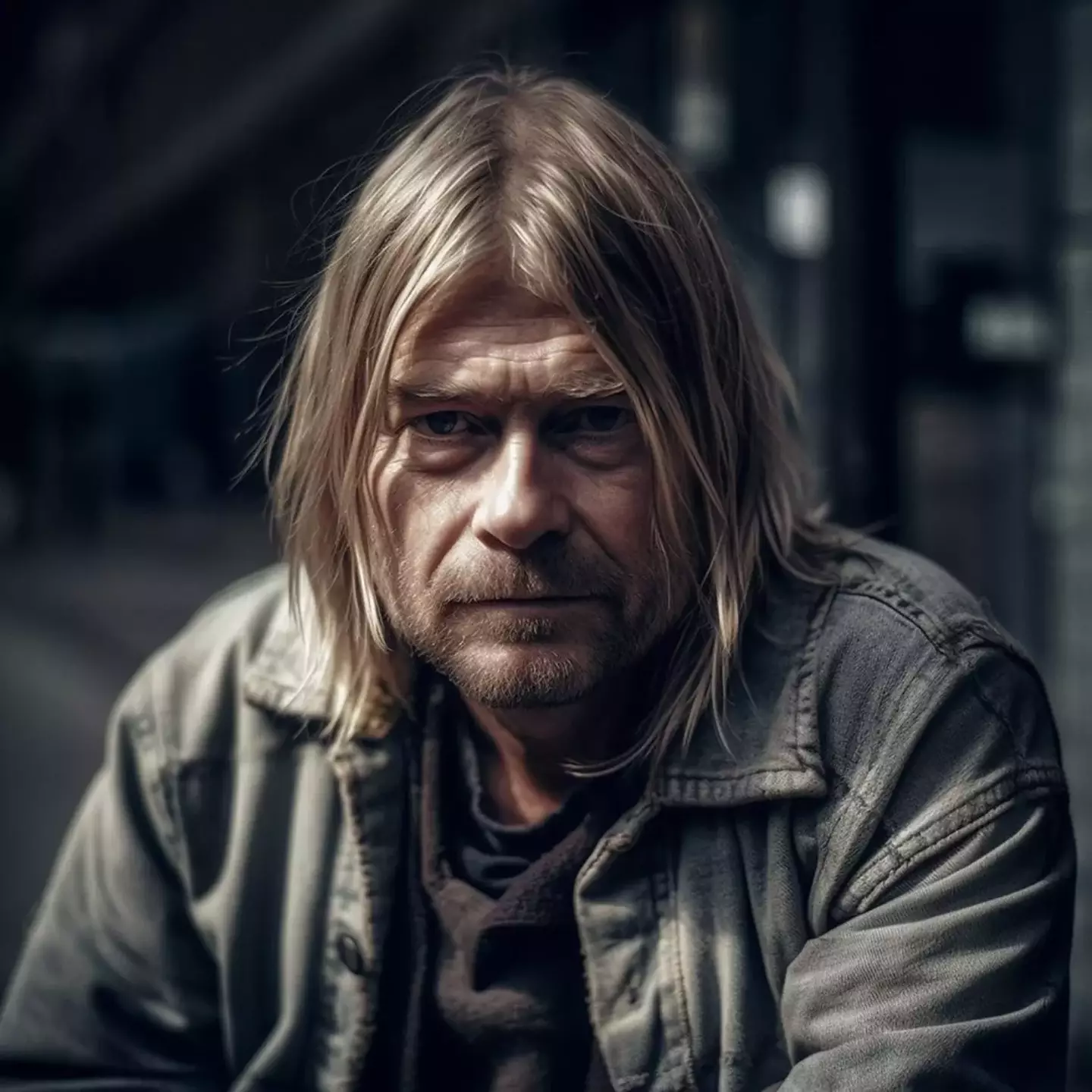 Kurt Cobain if he were alive today according to AI.