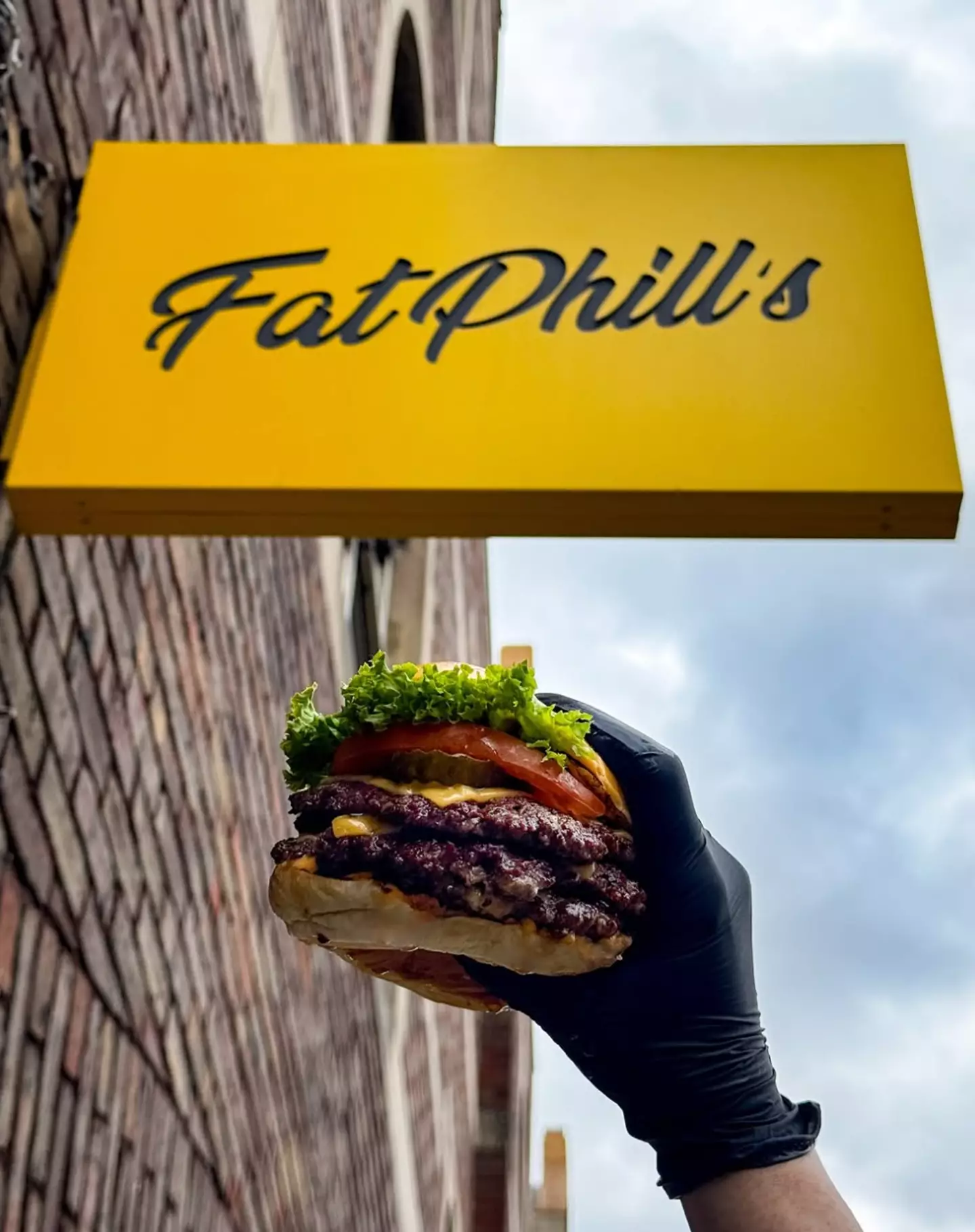More burgers are coming lads. (Fat Phill's)