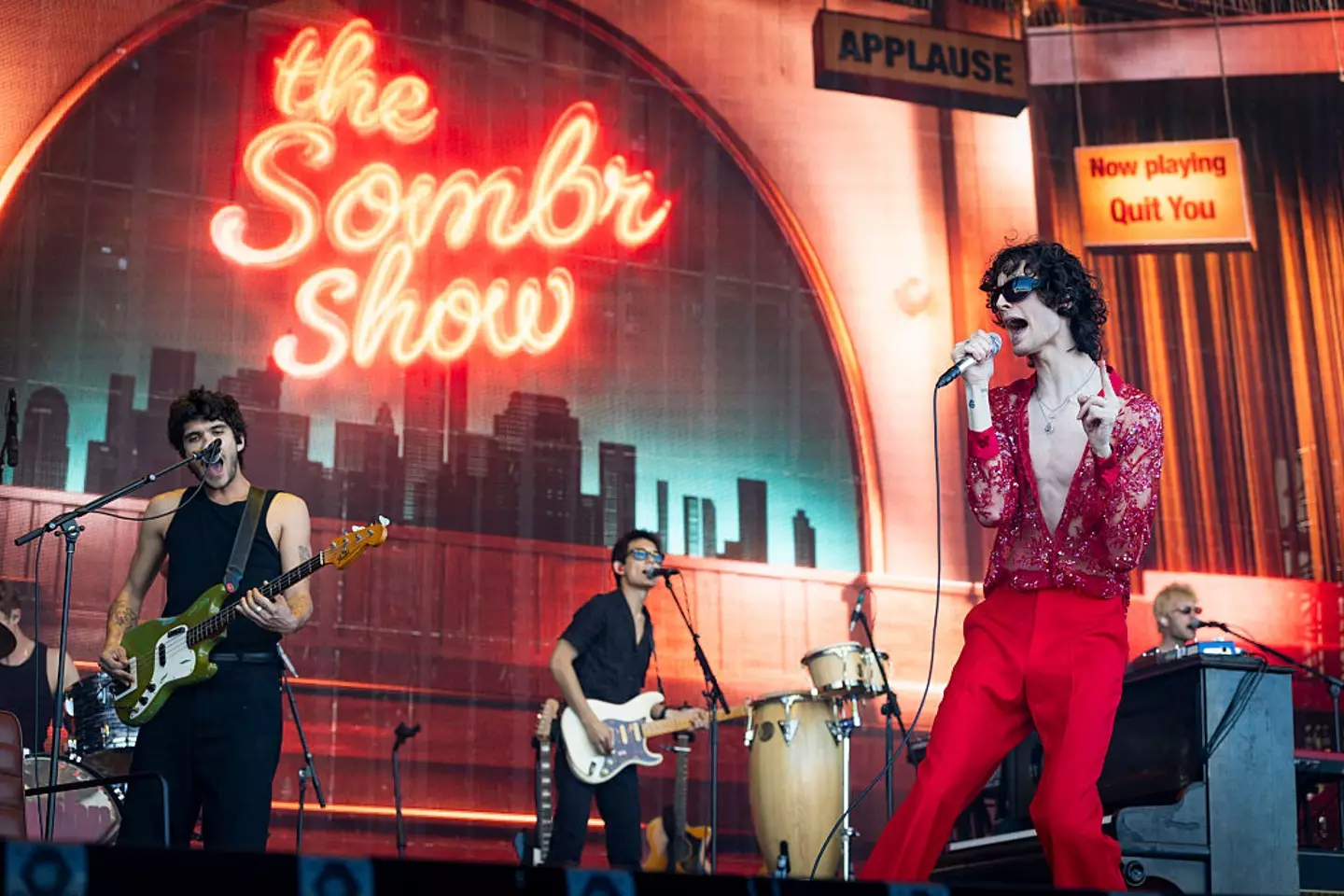 Sombr is coming to the UK this year and tickets reportedly sold out instantly (Matt Jelonek/Getty Images)