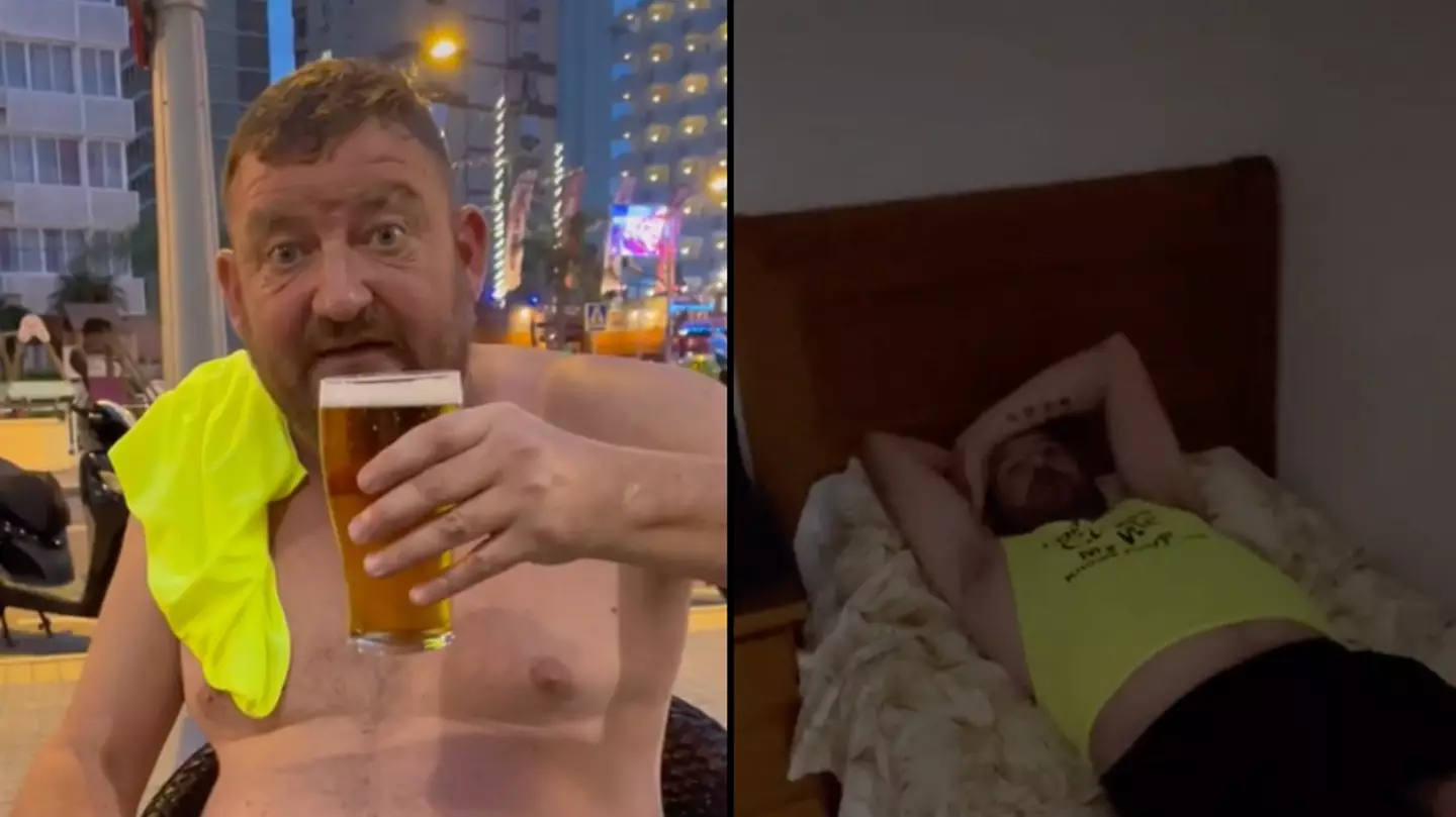 Lad documents before and after effects of 16 drinks