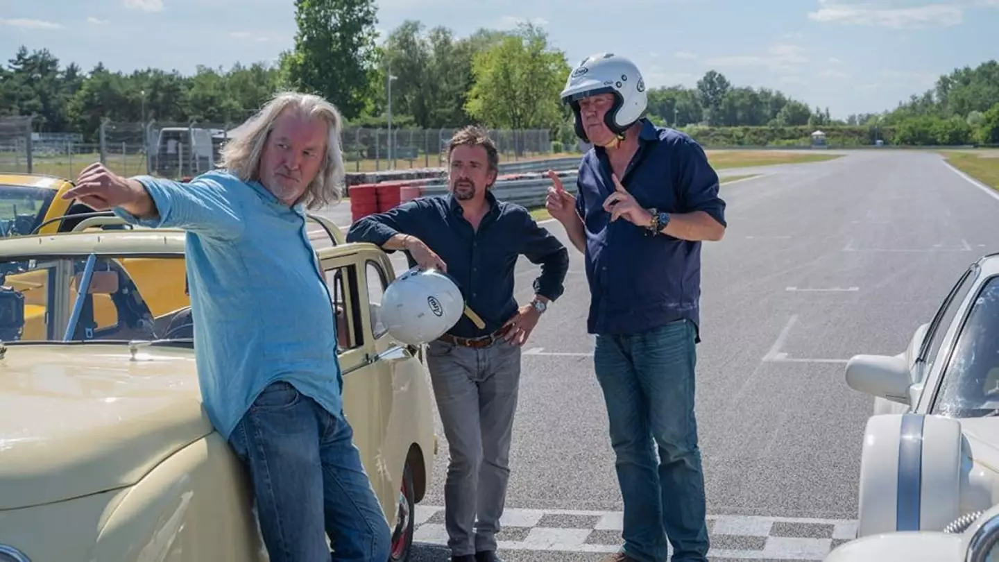 The trio have reunited for the special Grand Tour episode.