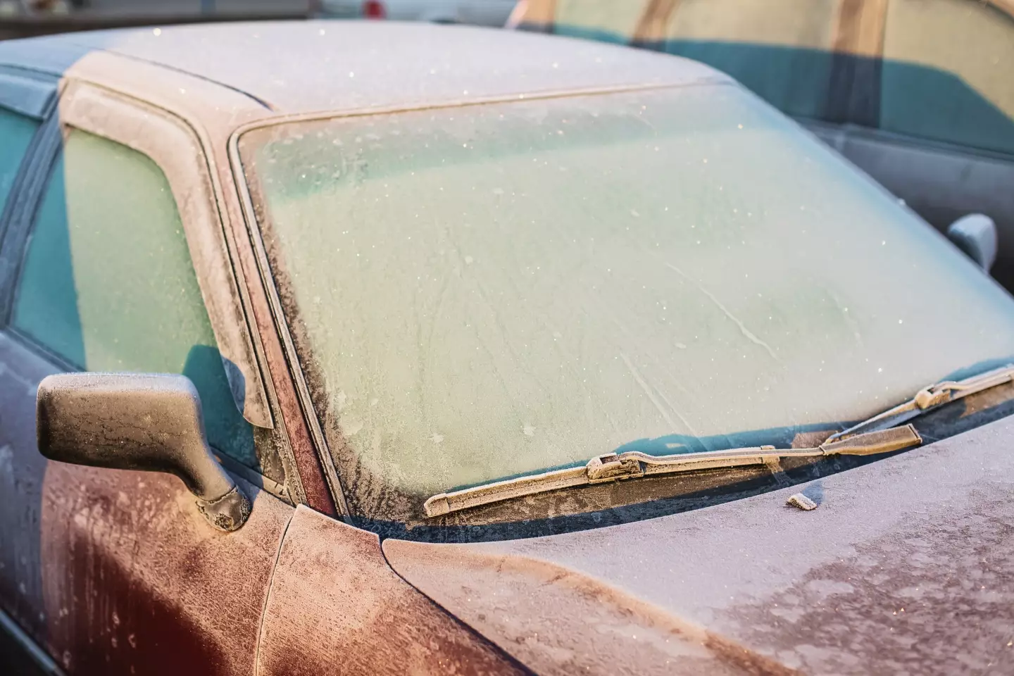 It's just so annoying coming out to this in the morning. (Getty Stock)