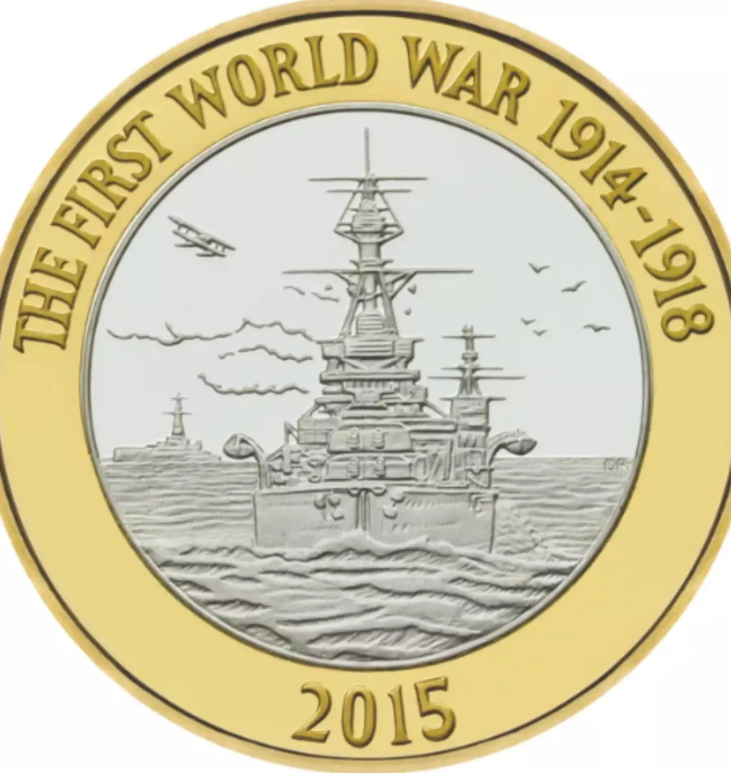 The £2 navy coin is already very rare.