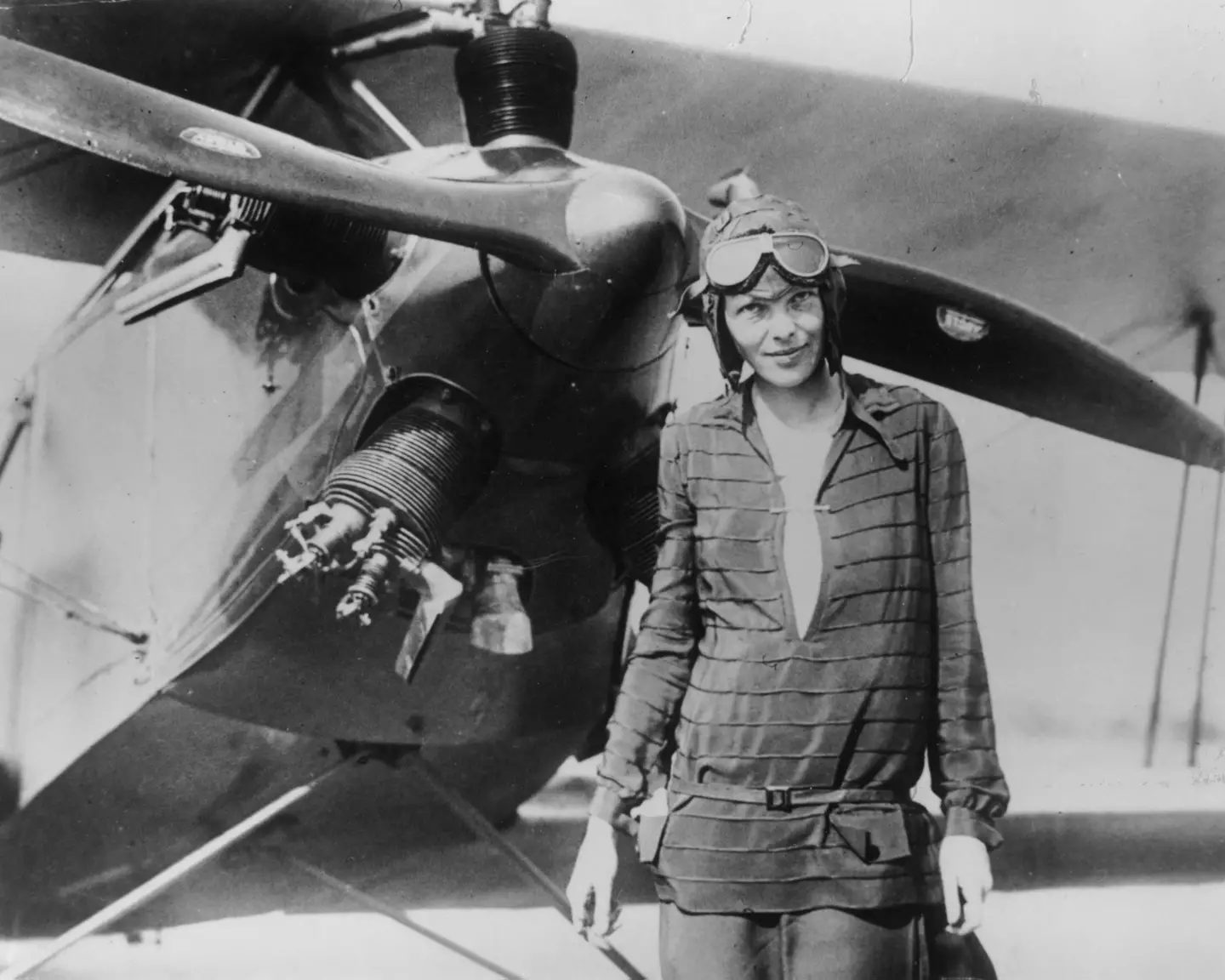 An accomplished aviator, Earhart was the first woman to fly solo across the Atlantic Ocean without stopping (Getty Images)